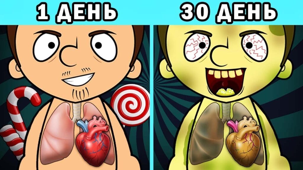 Что будет с ребенком, если есть много сладкого?