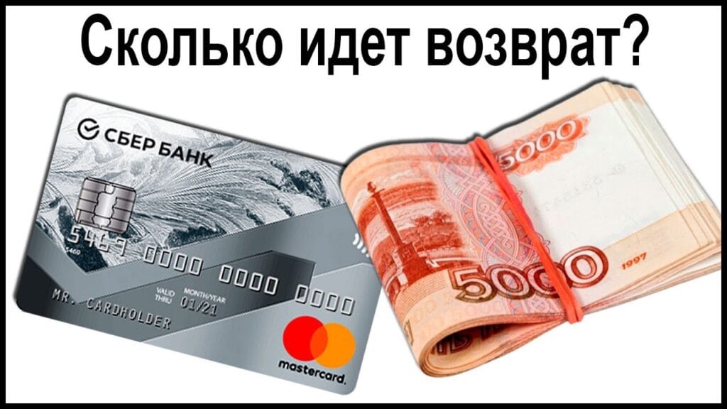 Как долго может идти возврат денег на карту?