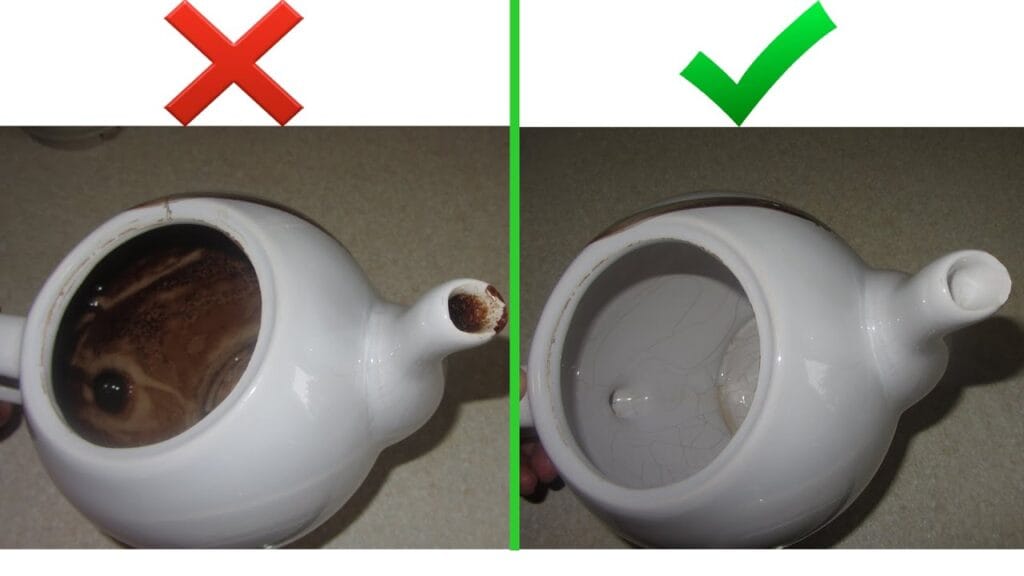 Как очистить заварочный чайник от чайного налета?