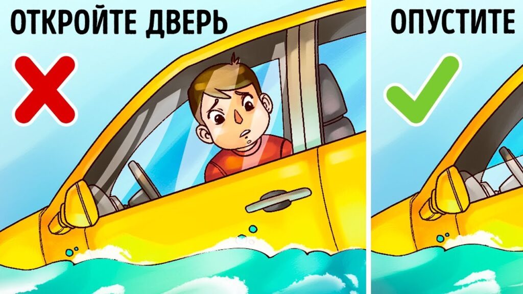 Что будет, если машина окажется под водой?