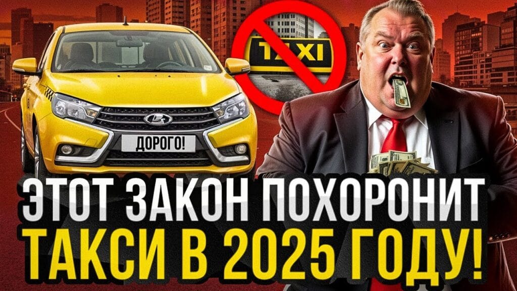 Что будет с такси с 1 января 2025?