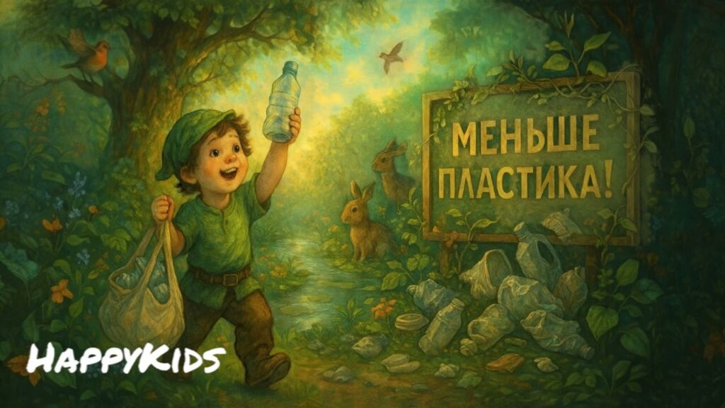 Как использовать меньше пластика для детей?