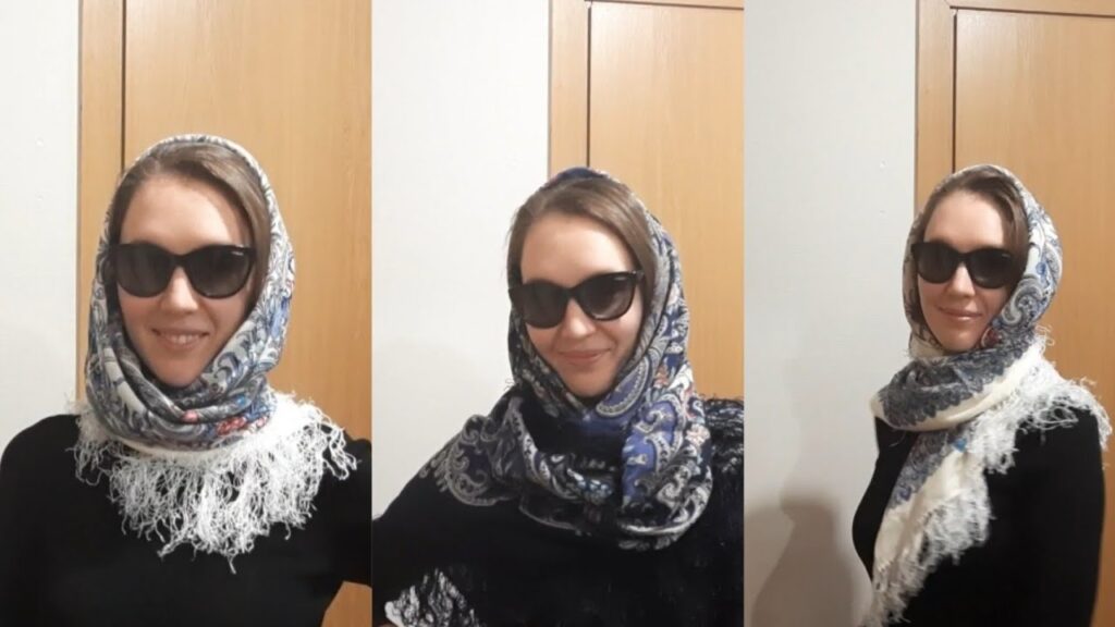 Как правильно носить платок на голову?