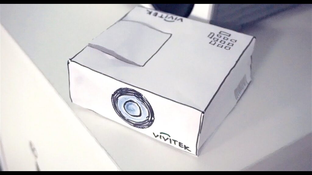 Что будет, если посмотреть в линзу проектора?