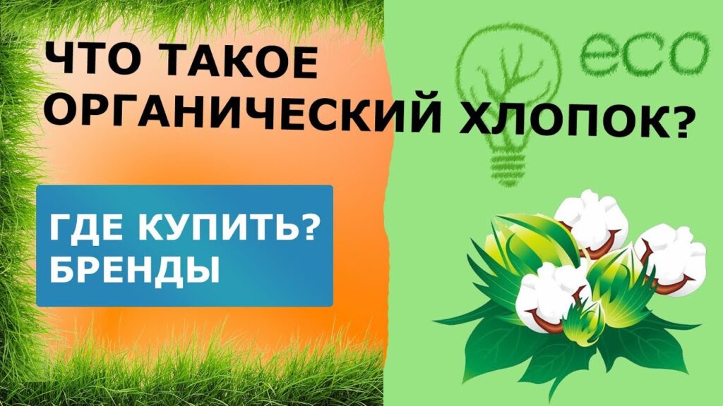 Что делает органический хлопок органическим?