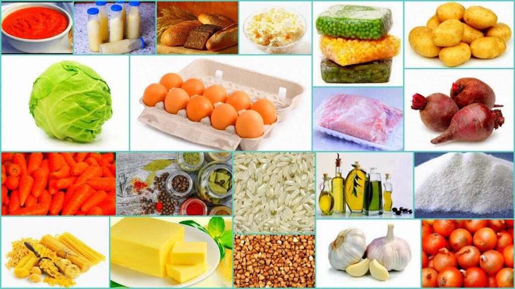 Какие базовые продукты должны быть дома?