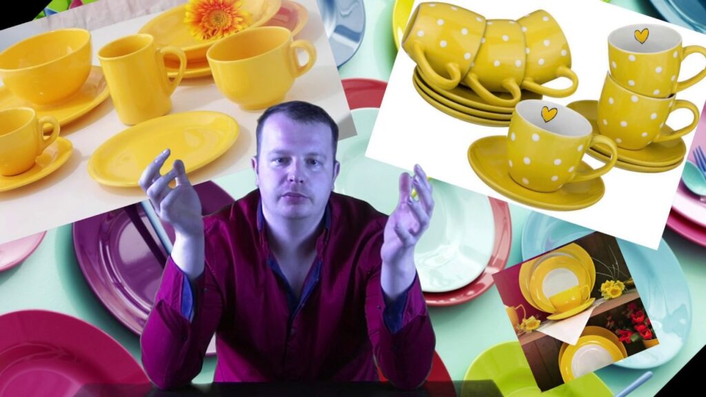 Какой цвет посуды должен быть?